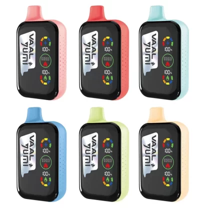 YUMI & VAAL Mega 20000 Puffs Rechargeable Disposable Kit 650mAh - Blue Razz Lemonade / 50mg / CN-SZ