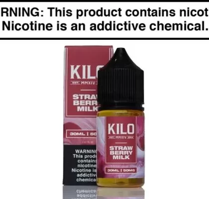 Strawberry Milk by KILO Salt Nic 30ML - Vape Product, Vape Product