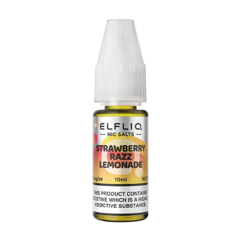Strawberry Razz Lemonade Elfliq Nic Salt by Elfbar - 10ml - 20mg - Vape Product