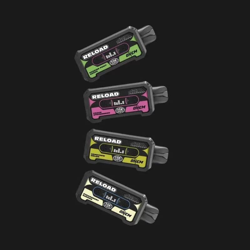 ONEM RELOAD Cartridge - Compatible with Vapetape Offgrid Battery - Watermelon Candy