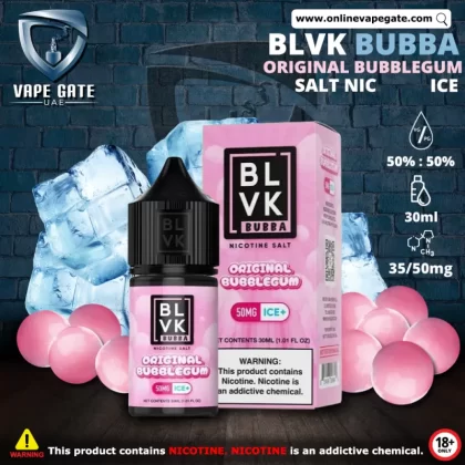ORIGINAL BUBBLEGUM ICE - BLVK BUBBA SALTS - 30ML