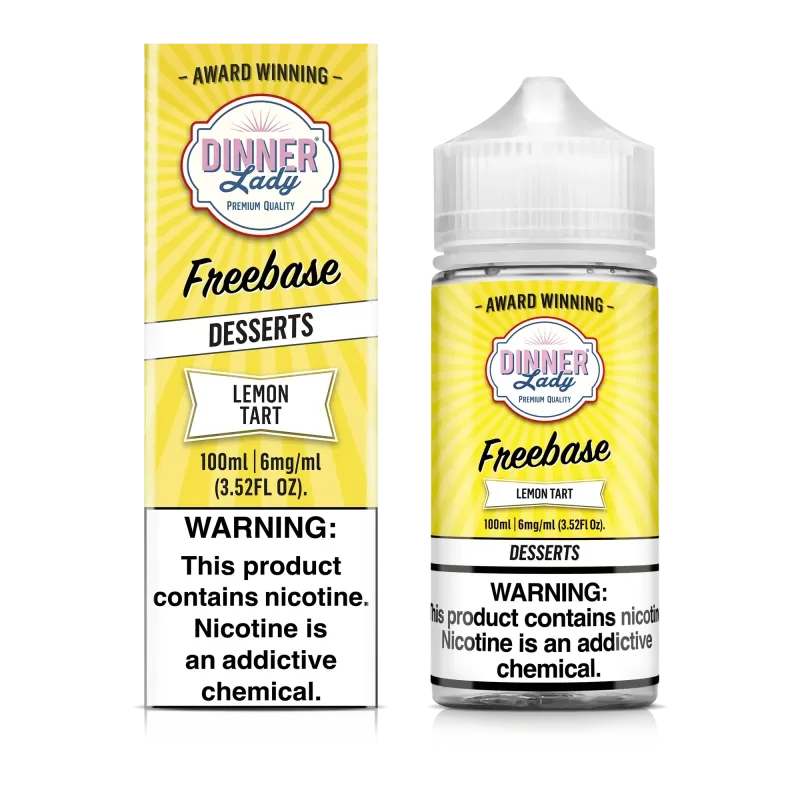 DINNER LADY - Lemon Tart - 100ML E-Liquid