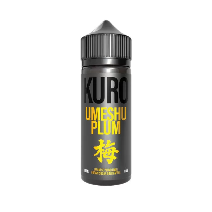 Umeshu Plum 100ml Shortfill E-Liquid by Kuro