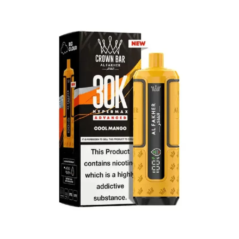 Al Fakher 30K Hypermax Prefilled Pod Kit Cool Mango - Strength#20mg (5C7F52)