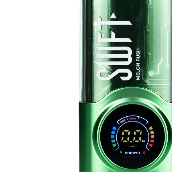 SWFT META 30000 Puffs Rechargeable Disposable Vape - 24mL - Strawmelon Ice - Image 2