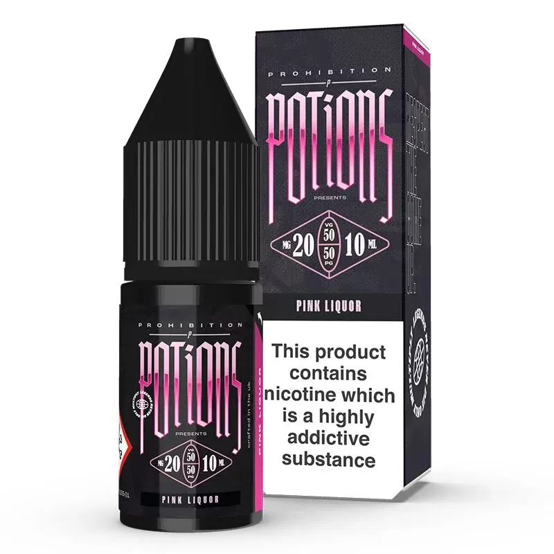 Pink Liquor By Prohibition Potions Salt 10ml