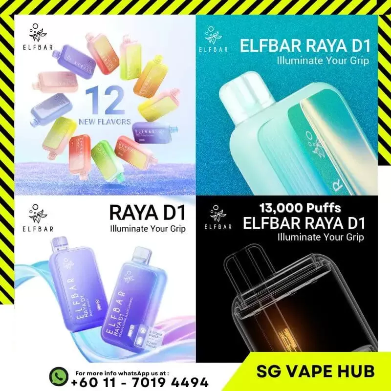 ELFBAR RAYA D1 13,000 Puffs - Kopi O Kaw - Image 2