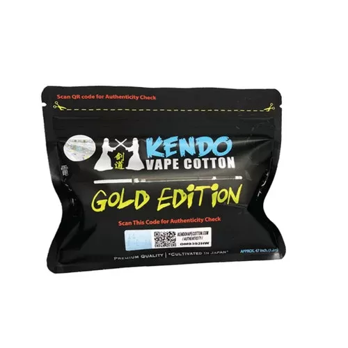Kendo Vape Cotton – Gold Edition