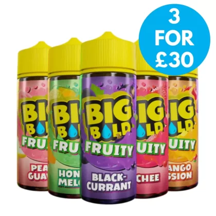 0mg Big Bold Fruity 100ml Shortfill (70VG/30PG) - Vape Co