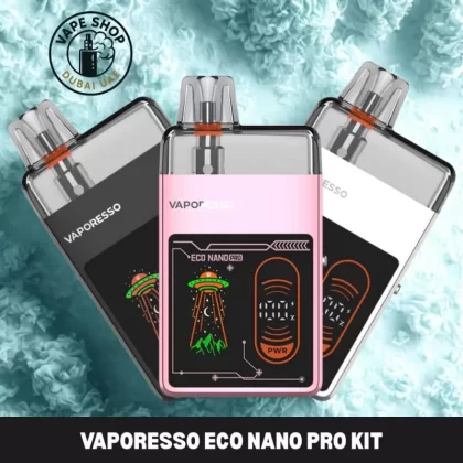 VAPORESSO Eco Nano Pro Kit In Dubai, UAE - Black, Coffee Brown (9F79F1)