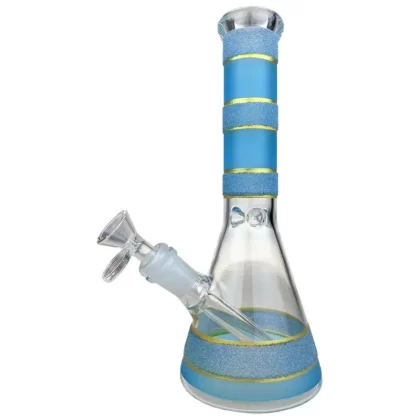 10” Blue Ring Beaker Bong
