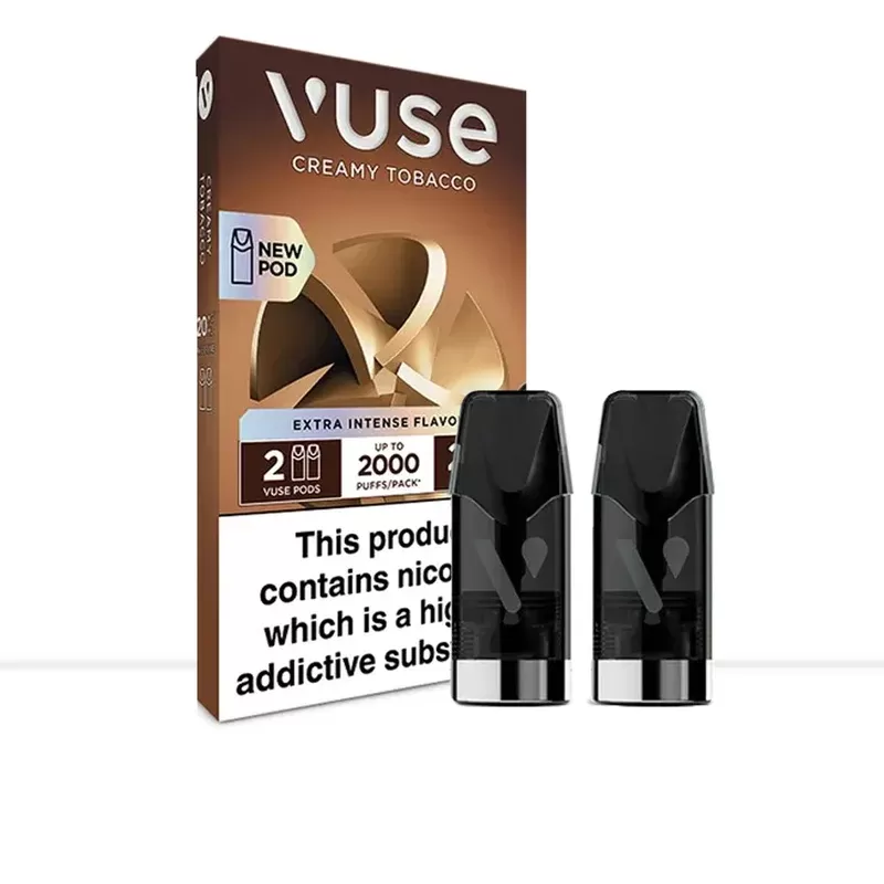 Creamy Tobacco Vuse Extra Intense Vape Pods