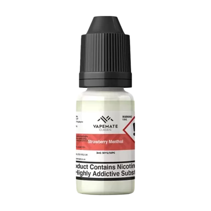 Vapemate Classic Strawberry Menthol 10ml - 70VG / 30PG / 3mg - Vapeshop Co