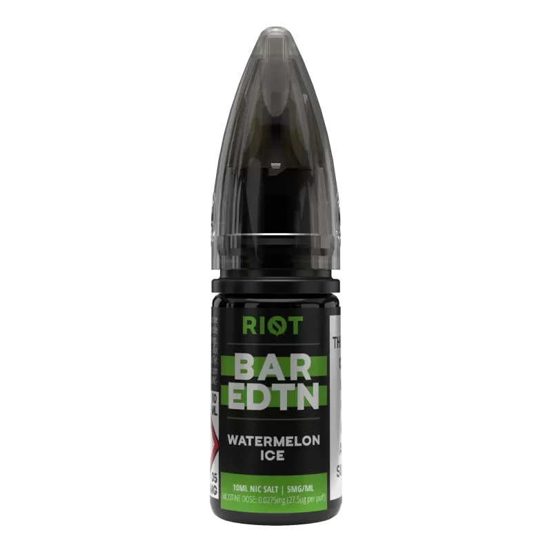 Watermelon Ice Nic Salt By Riot Squad BAR EDTN - 5mg