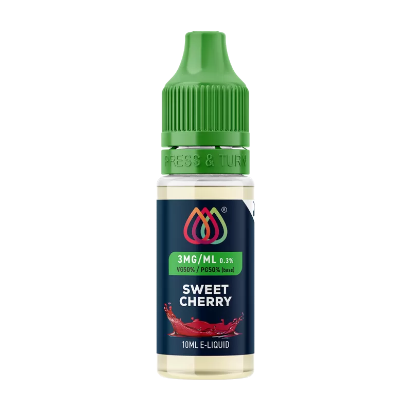 Sweet Cherry E-Liquid by Aquavape - 10ml - 12mg - Vape Product (349EFE)