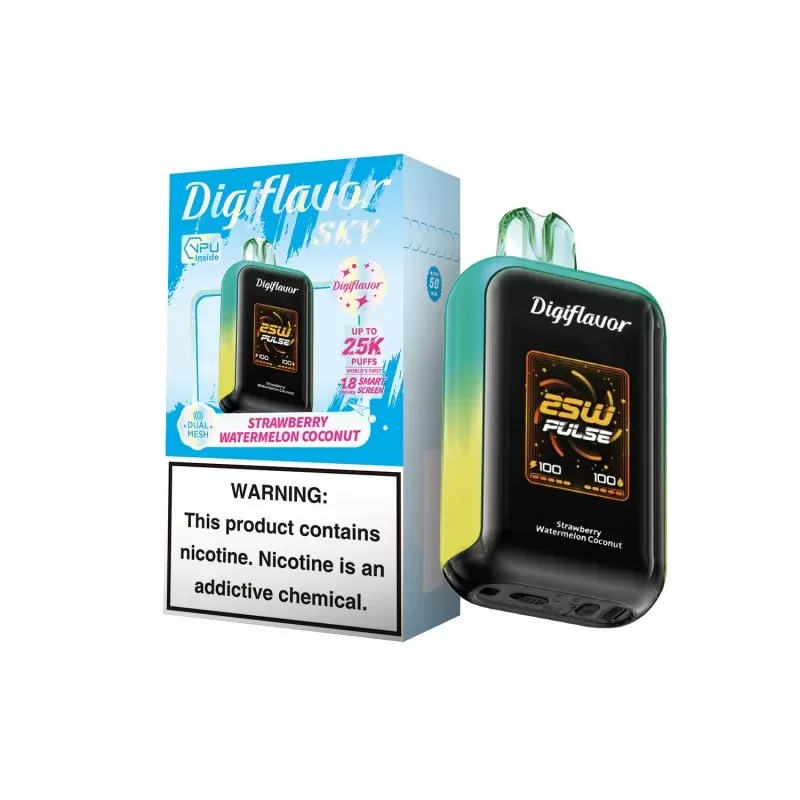 Strawberry Watermelon Coconut – Geek Bar Digiflavor Sky 25000