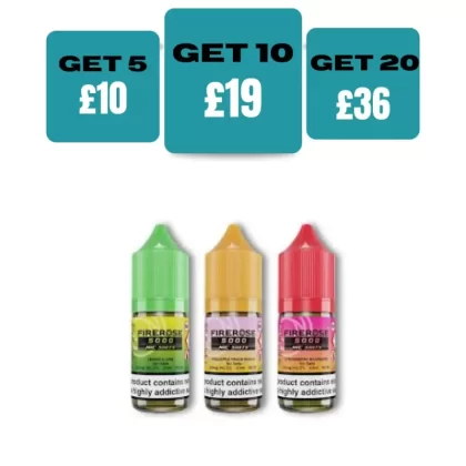 Firerose 5000 Nic Salt 10ml E-liquids - Blue Crush / 20mg