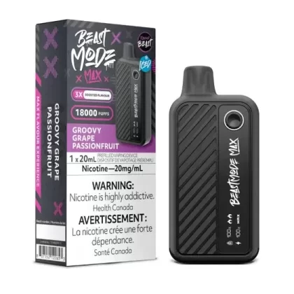 Flavour Beast Beast Mode Max 18K Disposable – Groovy Grape Passionfruit