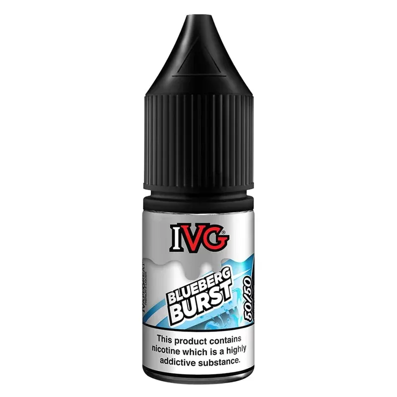IVG Blueberg Burst 50/50 Vape Juice 10ml