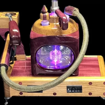 Wired/Wireless Mega Cell with Dual PID Bundle in Purpleheart and Honey Locust by The Club