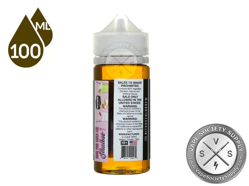 Macchiato by Nitro’s Cold Brew Coffee 100ml - Vape Product, Vape Product - Image 3