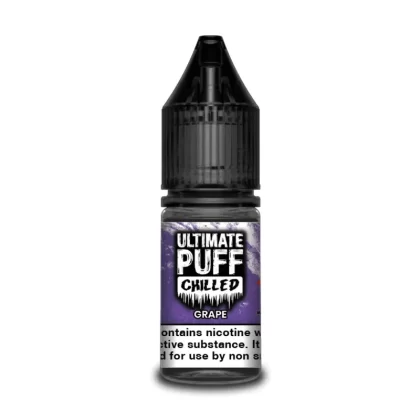 Ultimate Puff Chilled Grape 10ml Vape Juice - 10 Pack - Strength 6mg