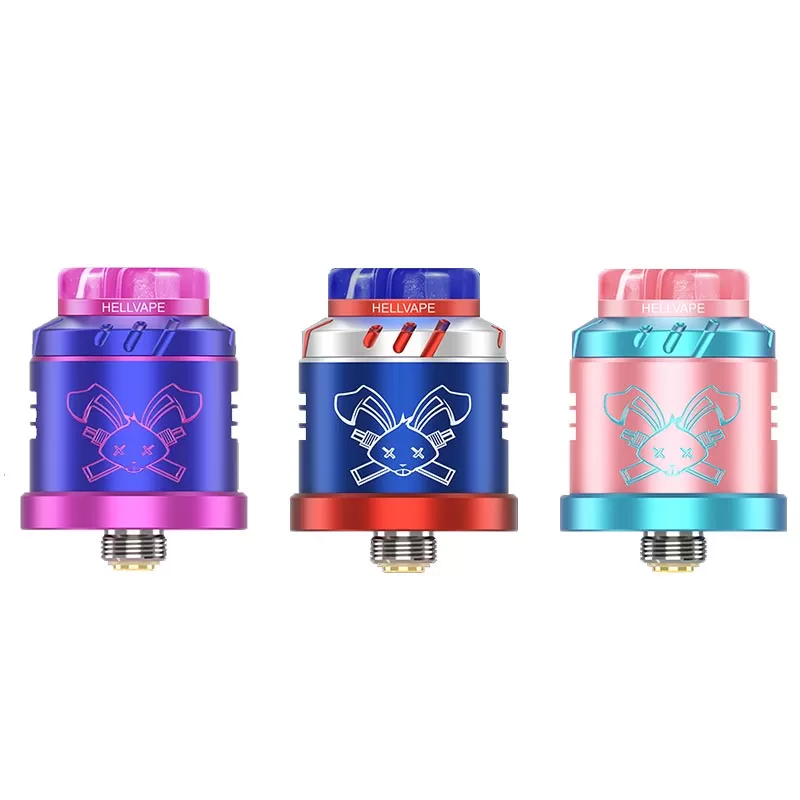 Hellvape Dead Rabbit Solo RDA Atomizer (6th Anniv EDN) - Blue Purple