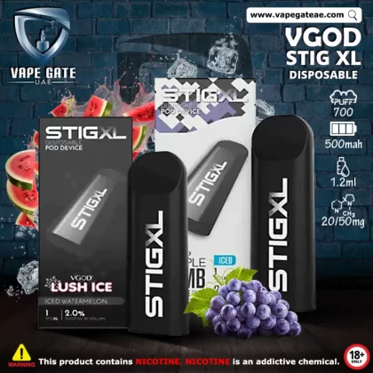 VGOD STIG XL Disposable Vape 700 Puffs - 50 mg / Lush Ice
