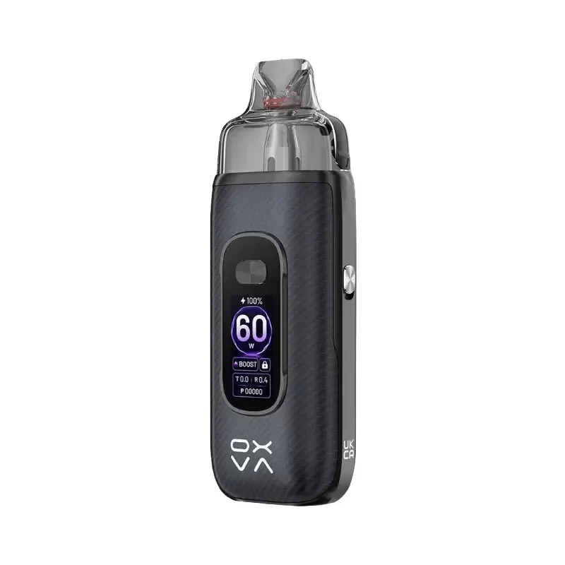 OXVA VPrime 2 Pod Kit - Black Carbon, Mirage Blue - Image 3