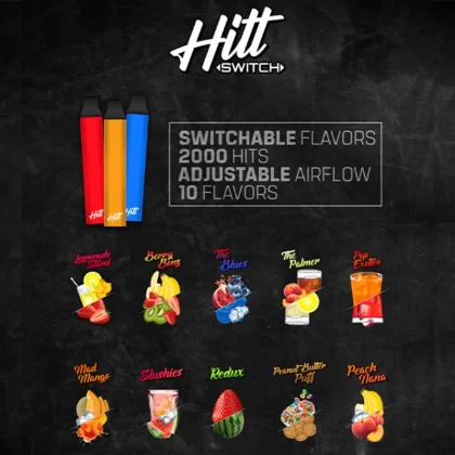 Sale $2.99 – Hitt Switch Disposable 2000 Puffs - Cheapvape Deals