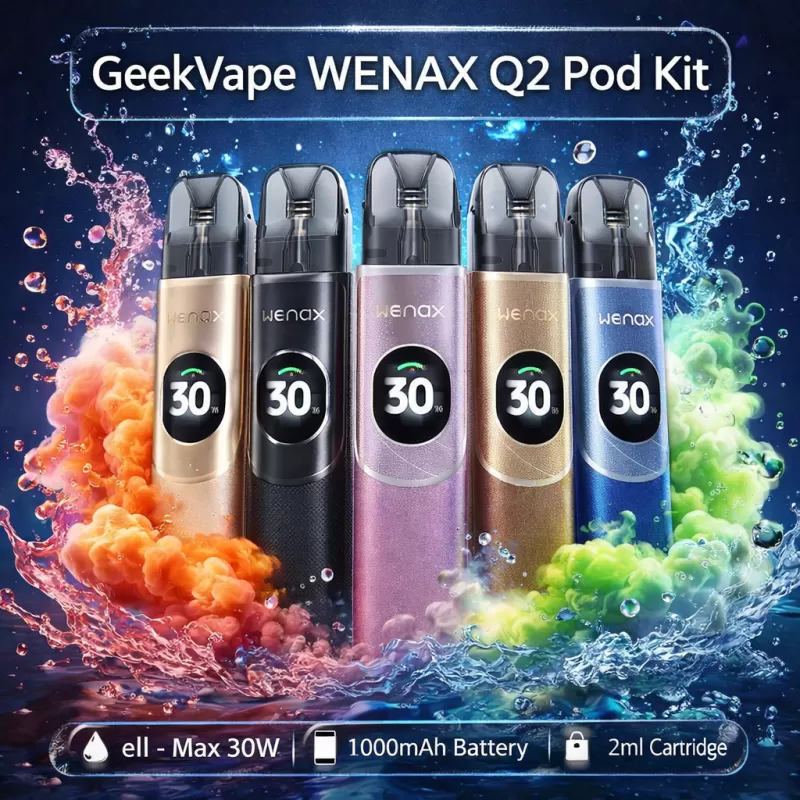 GeekVape WENAX Q2 Pod Kit - Summer Lime - Vapeciga