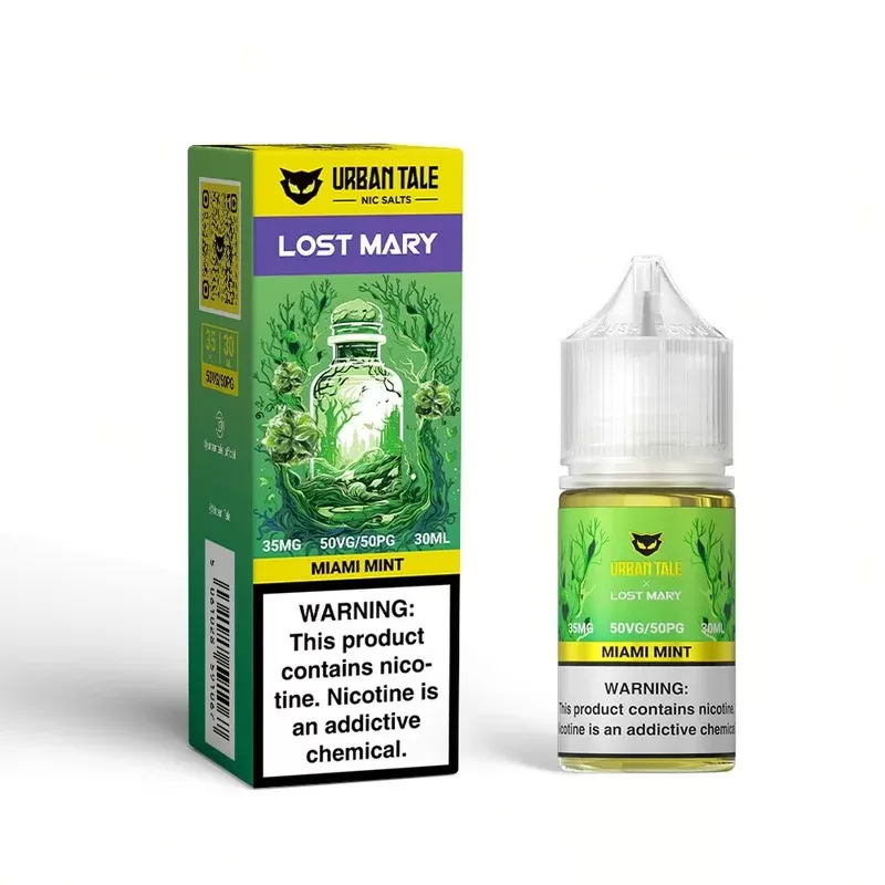 Miami Mint SALT – Urban Tale x Lost Mary – 30mL