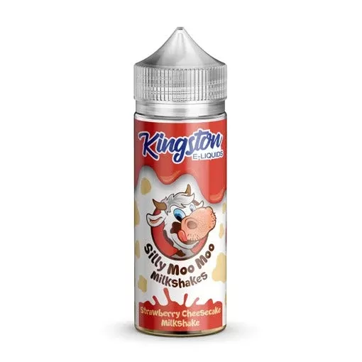 Milkshake – Strawberry Cheesecake Kingston 100ml Nicotine Free 0mg E Liquid VAPE Juice