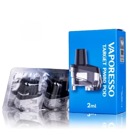 Vaporesso Target PM80 Pods | 2ml Capacity | 2x | Replacement Pods – TPD Compliant