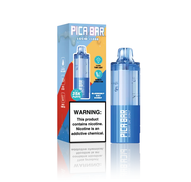 Assembled in USA | PICA BAR Lucid 35K Disposable POD - 35,000 Puffs - Coffee - Image 2