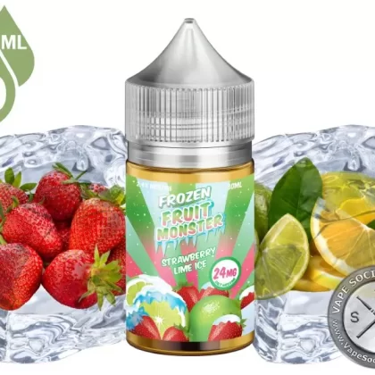 Strawberry Lime Ice Frozen Fruit Monster Salt 30ml