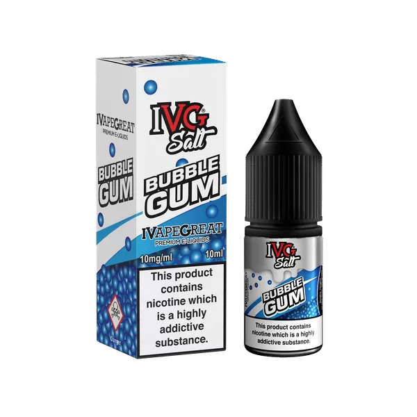 Bubblegum IVG Nic Salt e Liquid 10ml – TPD - Vapestorm Co