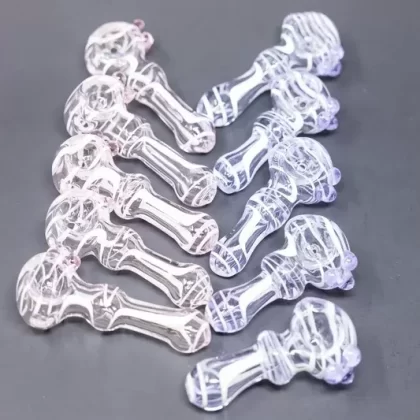 4″ Purple/Pink Swirl Hand Pipe – 10 pc Bundle