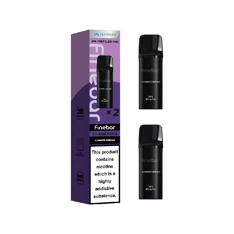 Hayati Finebar Prefilled Pods Summer Dream
