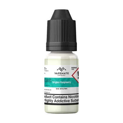 Vapemate Origins Raspberry 10ml - 12mg (Discontinued) - Vapeshop Co