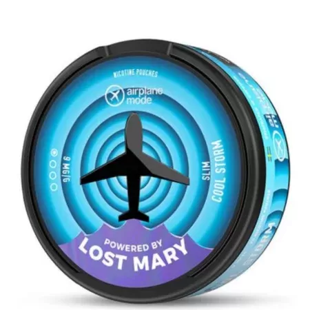 Lost Mary Airplane Mode Nicotine Pouches – Cool Storm - Strength#9mg>18mg>30mg