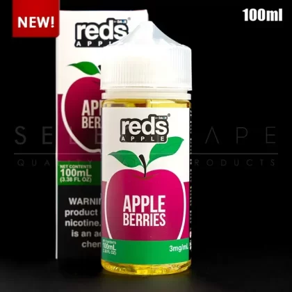 7Daze – Reds Apple Berries Eliquid 100ml