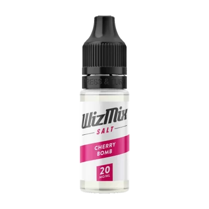 Wizmix Salt Cherry Bomb - 10ml - Vape Product, Vape Product (F533B8)