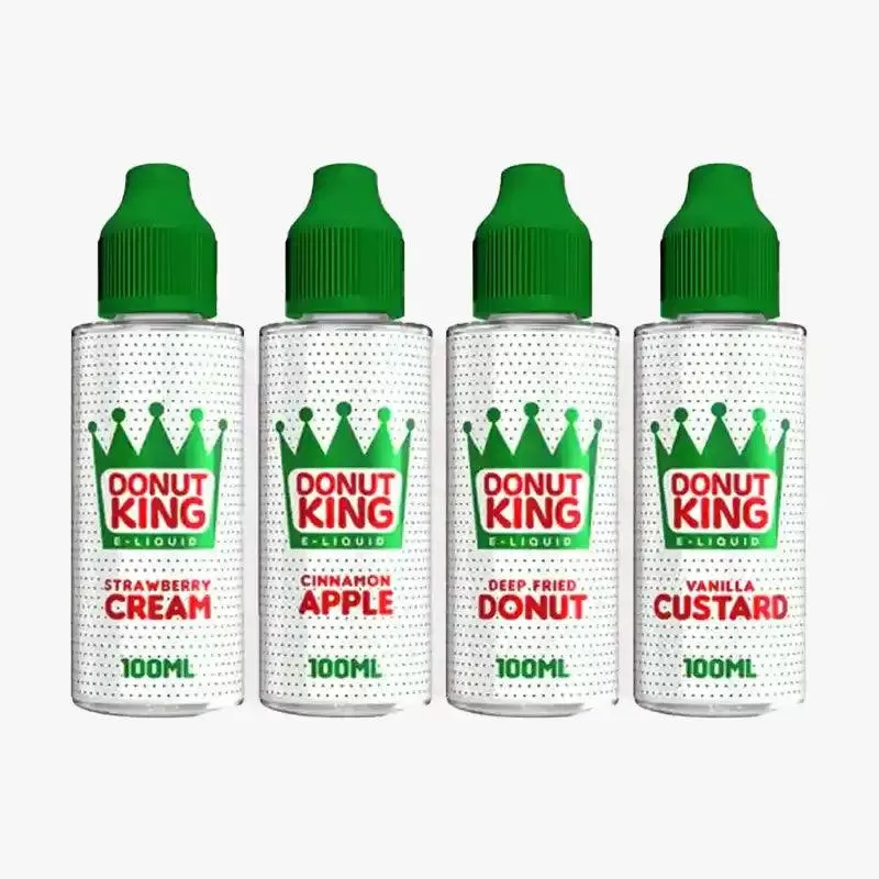 Donut King 100ml Shortfill E-Liquid - Blueberry Acai Cooler