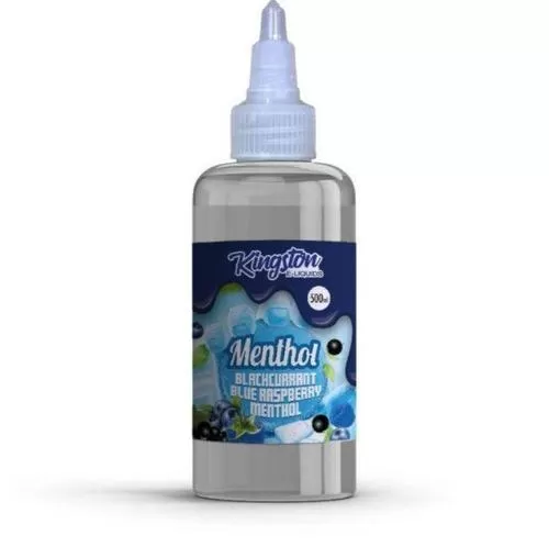 Kingston E-liquids Menthol 500ml Shortfill - Minty Menthol / Yes