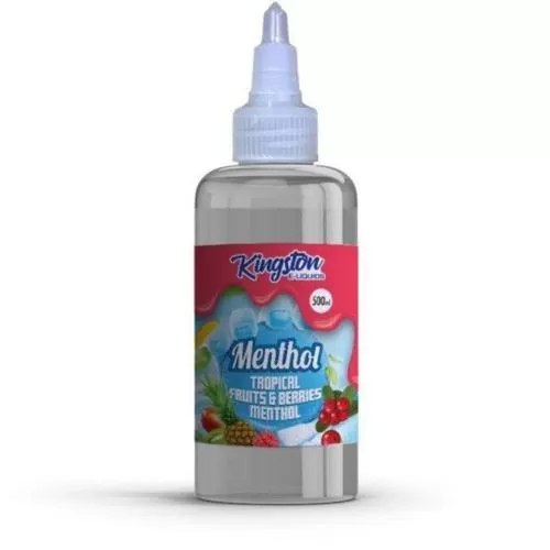 Kingston E-liquids Menthol 500ml Shortfill - Minty Menthol / Yes - Image 3