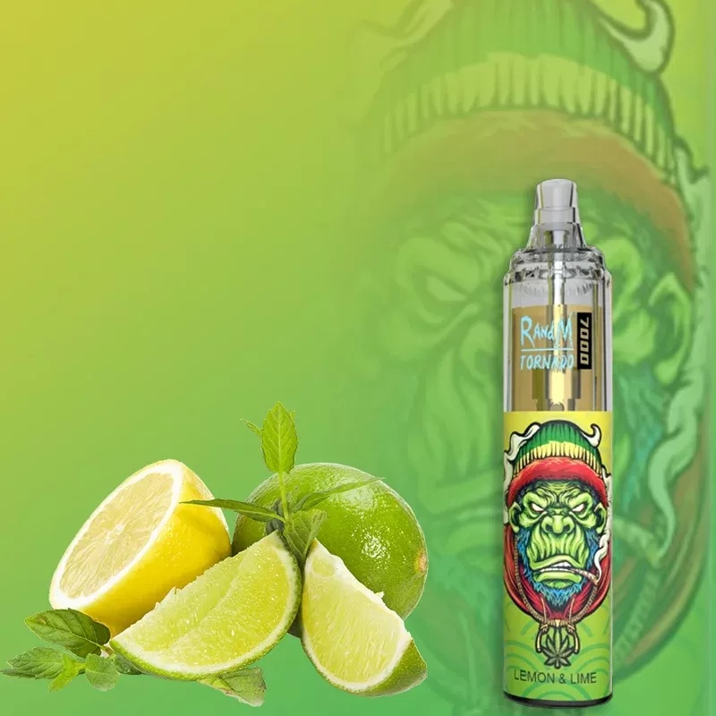 R AND M Tornado Lemon and Lime 9000
