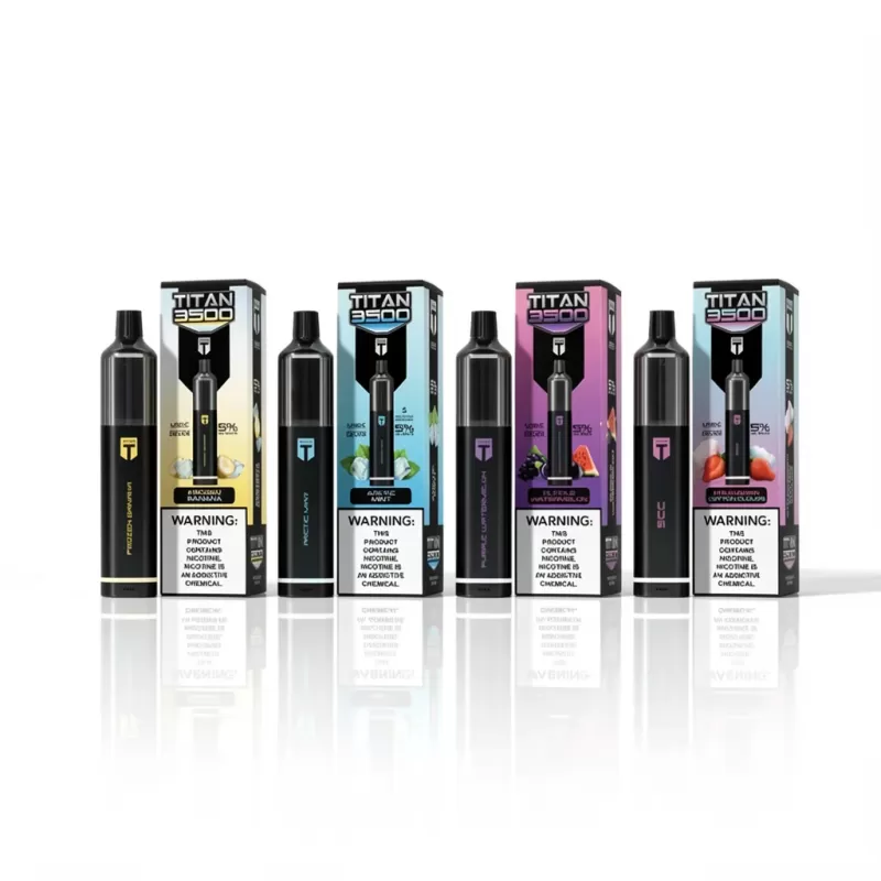 TITAN Disposable 3500 Puffs 5% Nicotina Recargable USB-C