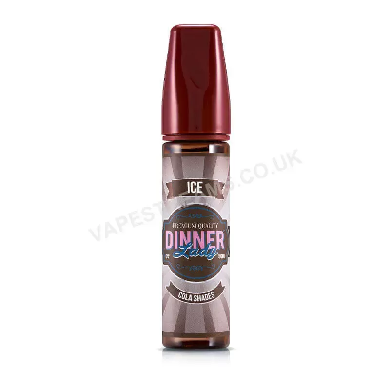 Dinner Lady Cola Shades Ice E-Liquid Shortfill - Vapestreams Co