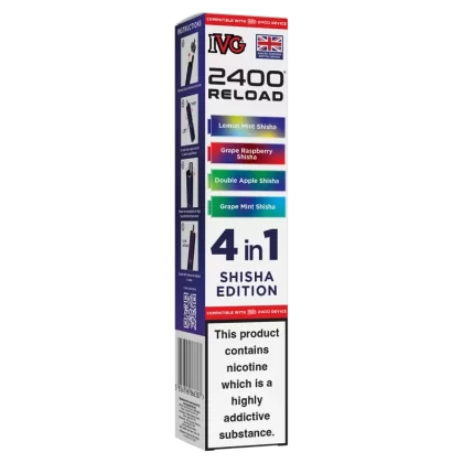 Shisha Edition IVG 2400 Refill Pods - Vapeshop Co